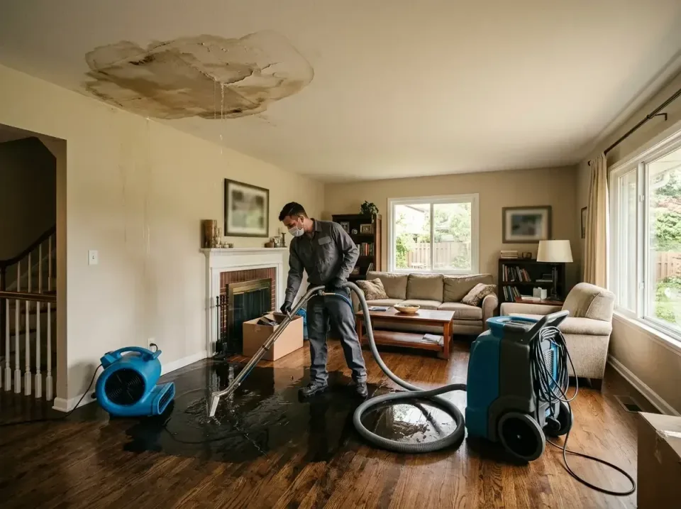 attic-pipe-burst-ceiling-drip-008 — frequently asked questions, Water Damage Restoration & Carpet Care in Sierra Vista South…